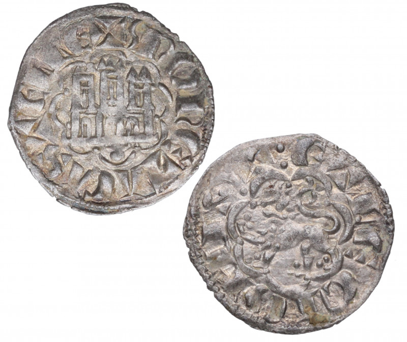 1252-1284. Alfonso X (1252-1284). Coruña. Dinero seisén. Ve. 0,73 g. EBC. Est.80...