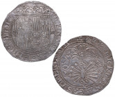 1469-1504. Reyes Católicos (1469-1504). Sevilla. 4 reales. A&C 560. Ag. 14,59 g. Bella. Brillo original. EBC-. Est.750.