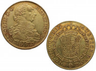 1778. Carlos III (1759-1788). Madrid. 8 escudos. PJ. A&C 1965. Au. 27,07 g. RARA. Muy bella. Brillo original. SC-. Est.4000.