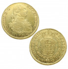 1795. Carlos IV (1788-1808). Madrid. 4 escudos. MF. A&C 1478. Au. 13,41 g. Muy bella. Brillo original. SC-. Est.1250.