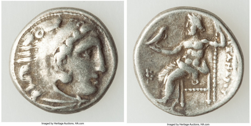 MACEDONIAN KINGDOM. Alexander III the Great (336-323 BC). AR drachm (18mm, 4.42 ...