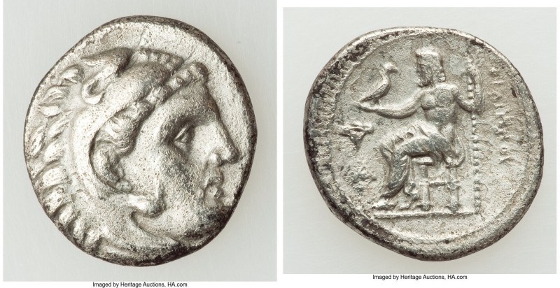 MACEDONIAN KINGDOM. Philip III Arrhidaeus (323-317 BC). AR drachm (19mm, 4.06 gm...