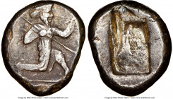 ACHAEMENID PERSIA. Darius I-Xerxes II (ca. 5th century BC). AR siglos (16mm, 5.52 gm). NGC XF 4/5 - 5/5. Lydo-Milesian standard. Sardes mint, ca. 485-...