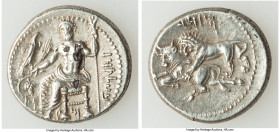 CILICIA. Tarsus. Mazaeus, as Satrap (ca. 361-334 BC). AR stater (23mm, 11.06 gm, 6h). Choice VF, delamination. B'LTRZ (Aramaic), Ba'altars seated left...