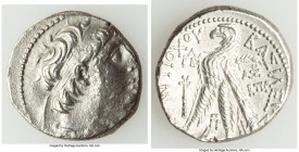 SELEUCID KINGDOM. Antiochus VII Euergetes-Sidetes (138-129 BC). AR tetradrachm (27mm, 13.69 gm, 12h). VF. Tyre, dated Seleucid Era 182 (131/0 BC). Dia...
