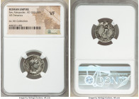 Severus Alexander (AD 222-235). AR denarius (19mm, 7h). NGC VF. Rome, ca. AD 231-235. IMP ALEXANDER PIVS AVG, laureate, draped bust of Severus Alexand...