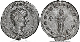 Gordian III (AD 238-244). AR antoninianus (22mm, 4.39 gm, 11h). NGC AU 5/5 - 3/5. Rome, 1st issue, AD 238-239. IMP CAES M ANT GORDIANVS AVG, radiate, ...