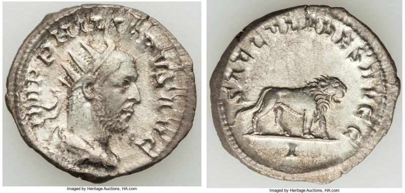 Philip I (AD 244-249). AR antoninianus (23mm, 4.33 gm, 1h) XF. Rome, AD 247-248....