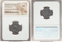 Maximian, first reign (AD 286-310 AD). BI antoninianus (21mm, 6h). NGC AU. Antioch, 7th officina, ca. AD 285-295. IMP C M AVR VAL MAXIMIANVS P F AVG, ...