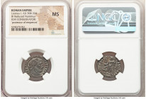Licinius I (AD 308-324). AE reduced follis or BI nummus (22mm, 12h). NGC MS. Cyzicus, 4th officina, ca. AD 313-317. IMP C VAL LICIN LICINIVS P F AVG, ...