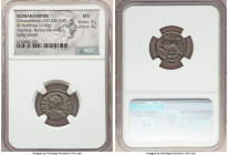 Constantinople Commemorative (ca. AD 330-340). AE3 or BI nummus (18mm, 2.68 gm, 6h). NGC MS 5/5 - 4/5. Aquileia, 1st officina, AD 334- September AD 33...