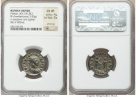 ANCIENT LOTS. Roman Imperial. Lot of four (4) BI antoniniani. NGC XF-AU, Silvering. Includes: Four Roman Imperial BI antoniniani, various rulers. Tota...
