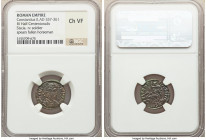 ANCIENT LOTS. Roman Imperial. AD 4th centuries. Lot of five (5) BI nummi. NGC Choice VF-AU. Includes: Various emperors with different types. Total fiv...