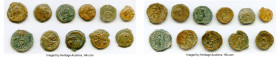 ANCIENT LOTS. Mixed. Lot of eleven (11) AE issues. Fine-VF. Includes: AE issues (11) various denominations and types. Total eleven (11) coins in lot. ...