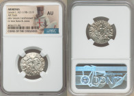 Cilician Armenia. Levon I Tram ND (1198-1219) AU NGC, 22mm. Levon I enthroned / Two lions and cross. 

HID09801242017

© 2020 Heritage Auctions | ...