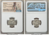 Cilician Armenia. Levon III Tram ND (1301-1307) Fine NGC, 21mm. Levon III on horseback right / Cross above lion advancing right. 

HID09801242017
...