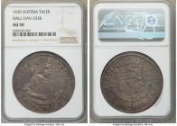 Archduke Leopold Taler 1630 AU50 NGC, Hall mint, KM629.2, Dav-3338. Old cabinet toning. 

HID09801242017

© 2020 Heritage Auctions | All Rights Re...
