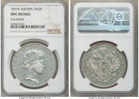 Ferdinand I Taler 1837-A UNC Details (Cleaned) NGC, Vienna mint, KM2240.

HID09801242017

© 2020 Heritage Auctions | All Rights Reserved