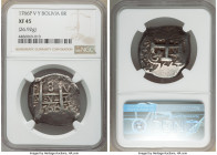 Charles III Cob 8 Reales 1766 P-VY XF45 NGC, Potosi mint, KM45. 26.92gm. 

HID09801242017

© 2020 Heritage Auctions | All Rights Reserved