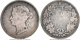 Victoria "No L.C.W." 50 Cents 1870 AG3 NGC, London mint, KM6. Without the "L.C.W." on Victoria's bust truncation. 

HID09801242017

© 2020 Heritag...