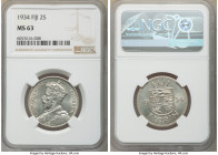 British Colony. George V Florin 1934 MS63 NGC, KM5. Untoned and bathed in luster. 

HID09801242017

© 2020 Heritage Auctions | All Rights Reserved...