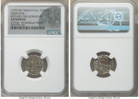 Anglo-Gallic. Richard I Denier ND (1172-1185) Authentic NGC, Aquitaine mint. 18mm. 0.89gm. Ex. Montlebeau Hoard

HID09801242017

© 2020 Heritage A...
