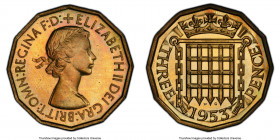 Elizabeth II Proof 3 Pence 1953 PR64 PCGS, KM886, S-4152. 

HID09801242017

© 2020 Heritage Auctions | All Rights Reserved