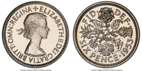 Elizabeth II Proof 6 Pence 1953 PR66 PCGS, KM889, s-4141. 

HID09801242017

© 2020 Heritage Auctions | All Rights Reserved