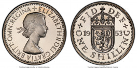 Elizabeth II Proof Shilling 1953 PR65 Deep Cameo PCGS, KM891, S-4140 (not S-4139). Scottish Crest (not English as listed on holder). 

HID0980124201...