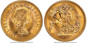 Elizabeth II gold Sovereign 1968 MS64 NGC, KM908. AGW 0.2355 oz. 

HID09801242017

© 2020 Heritage Auctions | All Rights Reserved