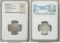 Abbasid Governors of Tabaristan. Sulayman (AD 787-789) Hemidrachm PYE 137 (AH 172 / AD 788) AU NGC, Tabaristan mint, A-65. With diamond containing the...