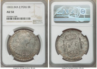 Charles IV 8 Reales 1802 LM-IJ AU50 NGC, Lima mint, KM97.

HID09801242017

© 2020 Heritage Auctions | All Rights Reserved