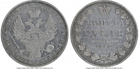 Nicholas I Rouble 1851 CПБ-ПA AU Details (Cleaned) NGC, St. Petersburg mint, KM-C168.1.

HID09801242017

© 2020 Heritage Auctions | All Rights Res...