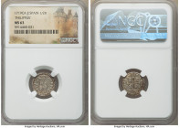 Philip V 1/2 Real 1719 CA-JJ MS63 NGC, Cuenca mint, KM311. "Philippus" type. 

HID09801242017

© 2020 Heritage Auctions | All Rights Reserved