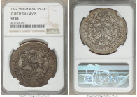 Zurich. Canton Taler 1622 VF35 NGC, KM37, Dav-4638. 

HID09801242017

© 2020 Heritage Auctions | All Rights Reserved
