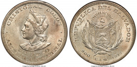 Republic Peso 1914-C.A.M. MS64 NGC, Philadelphia mint, KM115.2, WR-2, Elizondo-14. Wider Right Shoulder type. Sheathed in satin luster with only light...