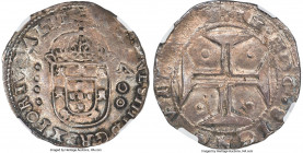 João IV 400 Reis ND (1642) MS62 NGC, Lisbon mint, KM52, Dav-4380, Gomes-97.04. 20.88gm. Unusually well-preserved, with even pewter surfaces finished i...