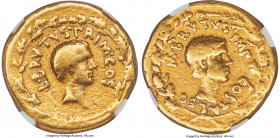 Marcus Junius Brutus, Assassin of Caesar and Imperator (44-42 BC), with Pedanius Costa as Legate. AV aureus (19mm, 8.00 gm, 11h). NGC Choice Fine S 5/...