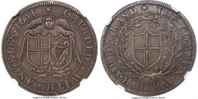 Commonwealth Pattern Shilling 1651 XF45 NGC, Sun mm, KM-Unl., ESC-175 (R6; prev. ESC-445A), N-2734 (VR). 6.12gm. Plain edge. By David Ramage. Of the h...