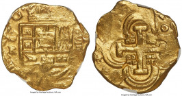 Philip IV gold Cob 8 Escudos ND (1621-1665) S-R MS61 NGC, Seville mint, KM59.2, Fr-200, Cal-Type 406. 26.33gm. An imposing and full-sized gold denomin...
