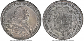 Auersperg. Heinrich Taler 1762 AU58 NGC, Vienna mint, KM1817, Dav-1181. A. WIDEMAN below bust. A scarce survivor produced to a total mintage of only 2...