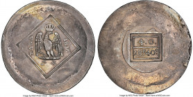 Zara. French Occupation Siege 18 Francs 40 Centimes (4 Onces) 1813 AU53 NGC, KM3, Dav-47 var., CNI-VIc.3. 119.4gm. Large punch variety (25mm). An inst...