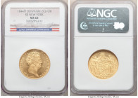 Christian VIII gold 2 Christian d'Or 1844 CC-FF MS62 NGC, KM722.2, Fr-289. From the SS New York Shipwreck. A specimen having been minted just two year...