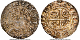 William I, the Conqueror (1066-1087) Penny ND (c. 1083-1086) MS64 NGC, Gloucester mint, Silac as moneyer, Paxs type, S-1257, N-849. 1.38gm. +ǷILLEM RE...