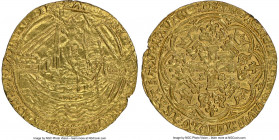Henry IV (1399-1413) gold Noble ND (1412-1413) XF Details (Mount Removed) NGC, Tower mint, Light Coinage, S-1715, N-1355 (VR), Schneider-210 var. (pun...