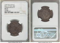 Commonwealth 6 Pence 1649 MS63 NGC, Sun mm, KM389.1, S-3219, ESC-177 (prev. ESC-1483), N-2726. 3.03gm. A thoroughly pleasing hammered emission and fir...