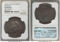 Oliver Cromwell Crown 1658/7 AU Details (Obverse Tooled) NGC, KM393.2, S-3226, ESC-10. Dies by Thomas Simon. A simply fantastic example of this issue ...