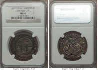Charles & Johanna "Late Series" 4 Reales ND (1542-1555) M-L MS62 NGC, Mexico City mint, KM0018, Cal-135. Late series. Assayer, "L". An admirable repre...