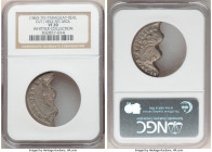 Republic Cut Real ND (1865-1870) VF20 NGC, KM-Unl. Generally accompanied by a countermark for necessity during the War of the Triple Alliance, and cut...