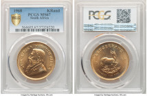 Republic gold Krugerrand 1968 MS67 PCGS, KM73. AGW 1.0003 oz.

HID09801242017

© 2020 Heritage Auctions | All Rights Reserved